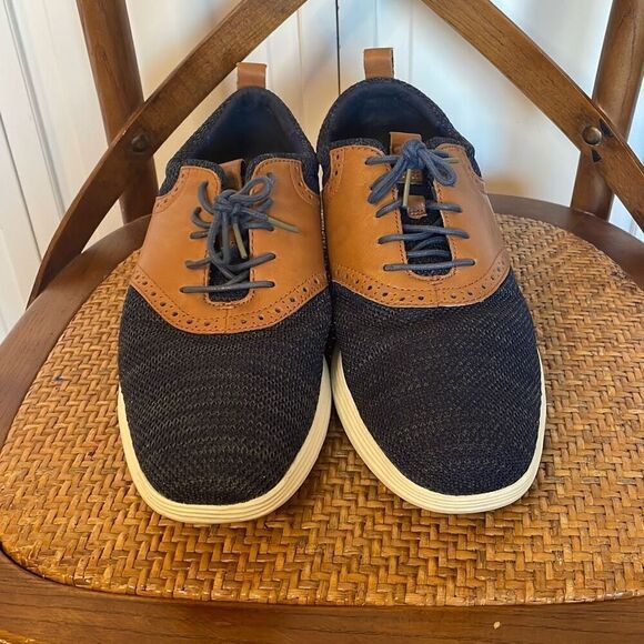 Cole Haan Grand Tour Knit blue Oxford shoe size 11.5 main image 4